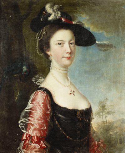 Karısının Portresi, Anne by Joseph Wright of Derby