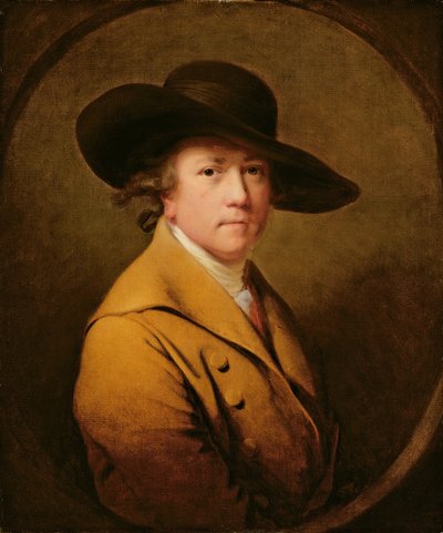Otoportre, c.1780 (tuval üzerine yağlı boya) by Joseph Wright of Derby