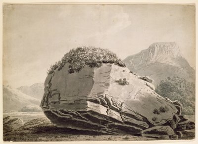 Bowderstone Borrowdale by Joseph Wright of Derby