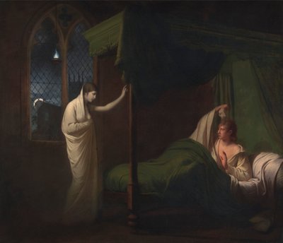 Percy'nin 'Eski İngiliz Şiirinin Kalıntıları'ndan William ve Margaret by Joseph Wright of Derby