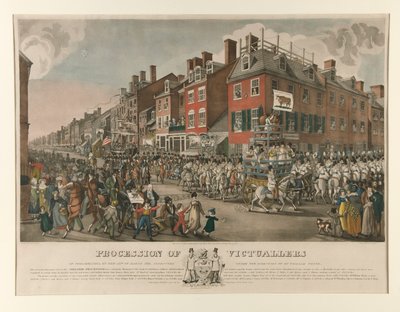 Philadelphia Victuallers alayı by Joseph Yeager