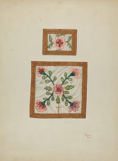 Burse ve Kadeh Peçe, c. 1940 by Josephine C. Romano
