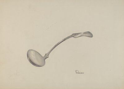 Kremalı Kepçe, c. 1937. by Josephine C. Romano