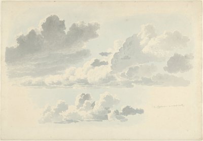 Bulut çalışmaları by Josephus Augustus Knip