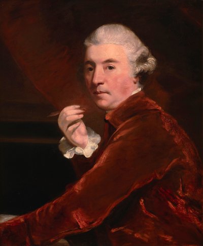 Sir William Chambers, c.1780 (tuval üzerine yağlı boya) by Joshua (studio of) Reynolds