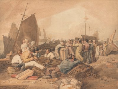 Dover İskelesi by Joshua Cristall