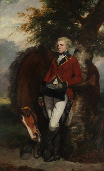 Kaptan George K.H. Coussmaker 1759-1801, 1782. by Joshua Reynolds