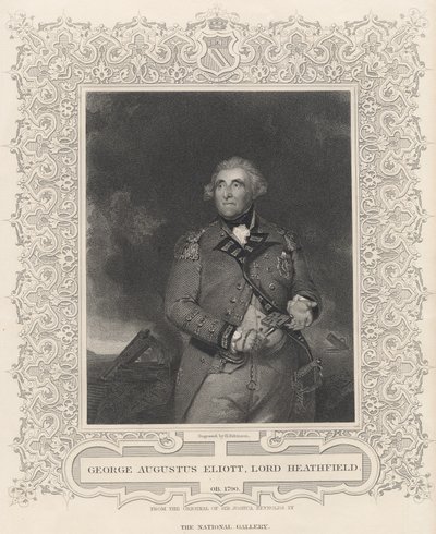 George Augustus Eliott, 1. Baron Heathfield by Joshua Reynolds
