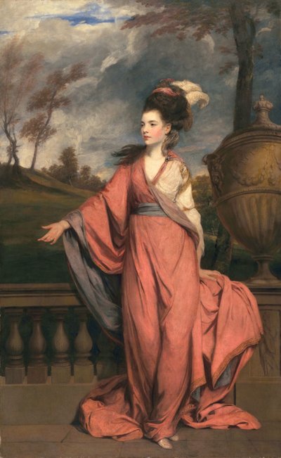 Jane Fleming, daha sonra Harrington Kontesi, c.1778-79 (tuval üzerine yağlı boya) by Joshua Reynolds