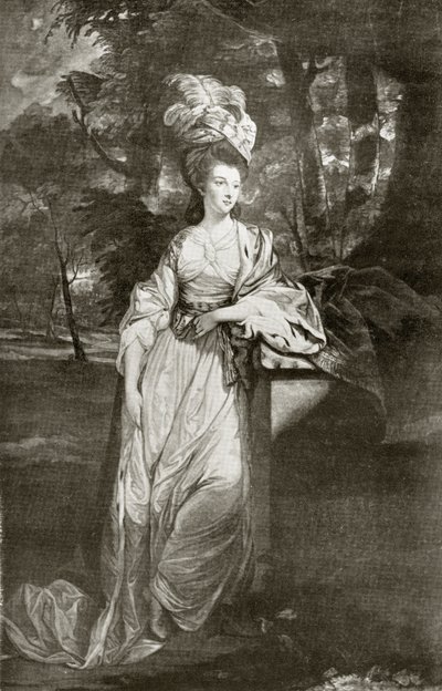 Mary Isabella Somerset, Rutland Düşesi, Valentine Green tarafından oyulmuş, Alfred Whitman