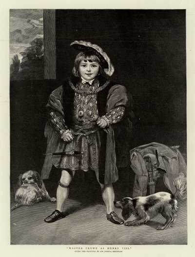 Usta Crewe as Henry VIII by Joshua Reynolds