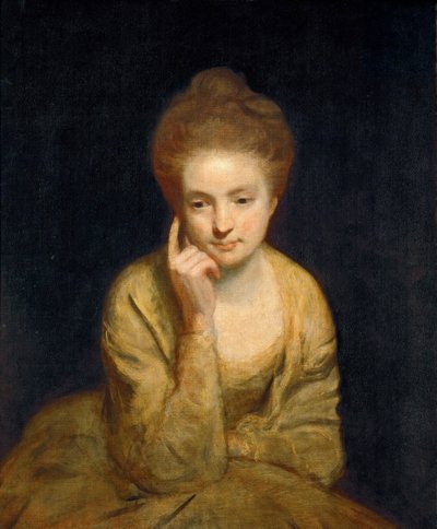 Neoklasizm: Genç Bir Leydinin Portre Çalışması par Reynolds, Sir Joshua (1732-1792) by Joshua Reynolds