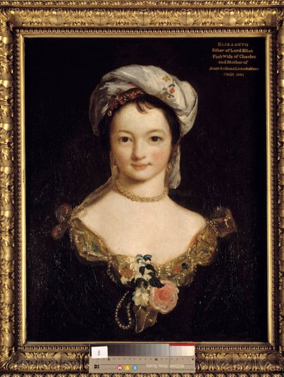 Joshua Reynolds (1723-1792) tarafından yapılan Bayan Elisabeth Eliot