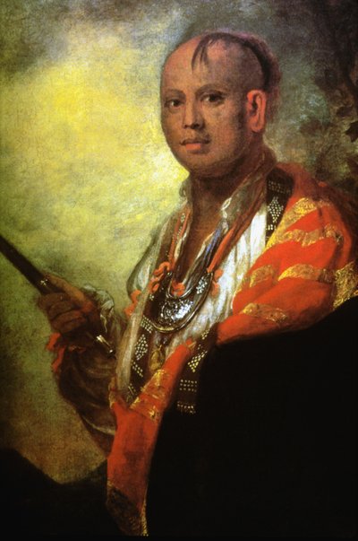 Cherokee kabilesinin başı olan Syacaust Ukah