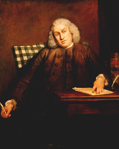 Samuel Johnson, İngiliz edebiyatçı, 1756-1757 by Joshua Reynolds