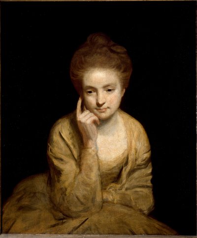 Genç Bir Kadın Portresi Çalışması (Resim by Joshua Reynolds