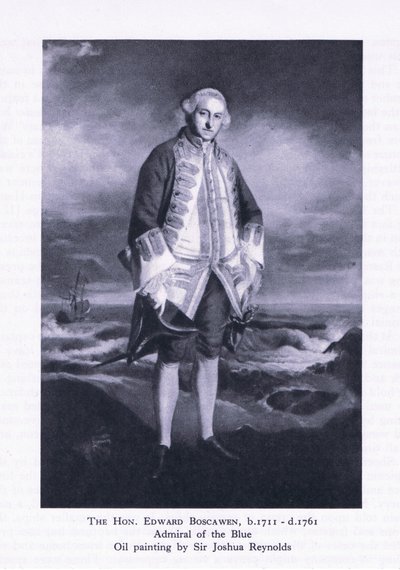Hon Edward Boscawen, İngiliz Macerası