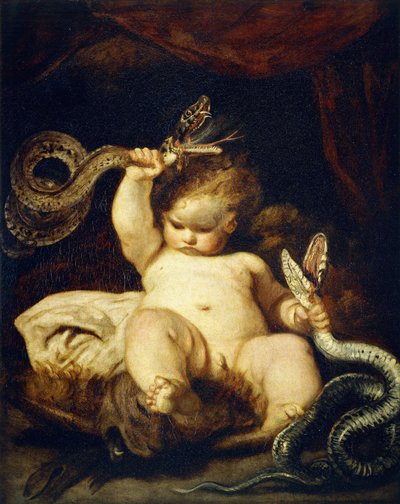 Bebek Herkül, by Joshua Reynolds