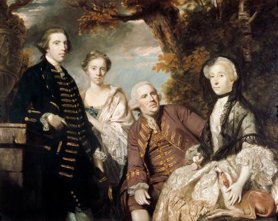 Roffey Ailesi, 1765 by Joshua Reynolds