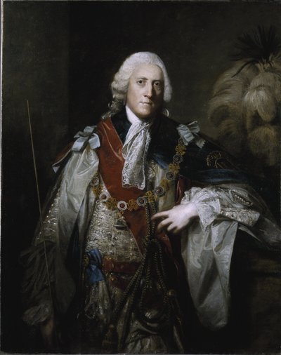 William Cavendish, 4. Devonshire Dükü (tuval üzerine yağlı boya) by Joshua Reynolds