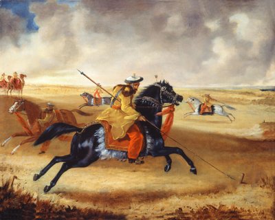 Egzersizde Skinners Horse, c.1840 by Joshua Reynolds Gwatkin
