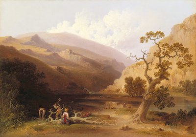 Öncüler (tuval üzerine yağlıboya) by Joshua Shaw
