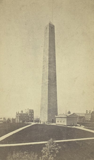 Bunker Tepesi Anıtı, 18451900. by Josiah Johnson Hawes