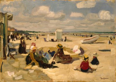 J.Goossens, La Panne plajı by Josse Goossens