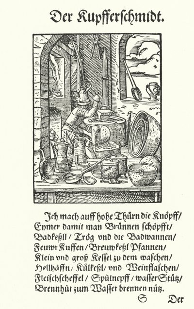 Bakırcı (gravür) by Jost (after) Amman