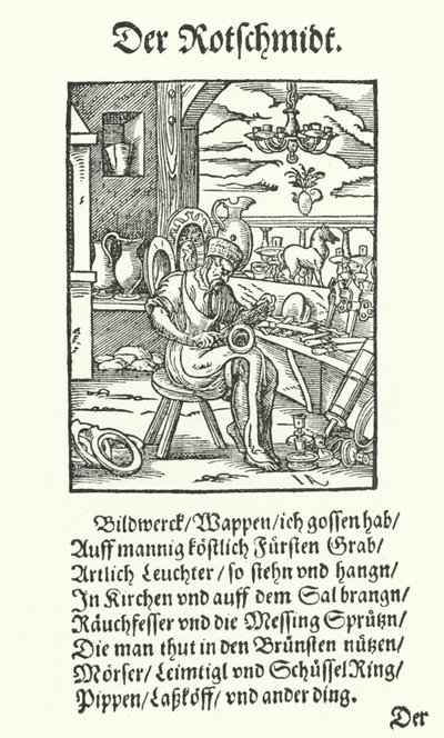 Bakırcı (gravür) by Jost (after) Amman