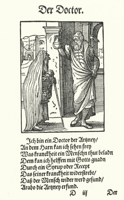 Doktor (gravür) by Jost (after) Amman