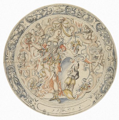 Madencilik Alegorisi, 1563 by Jost Amman