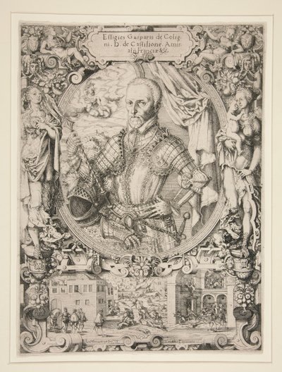 Gaspard de Coligny, Fransa Amirali by Jost Amman