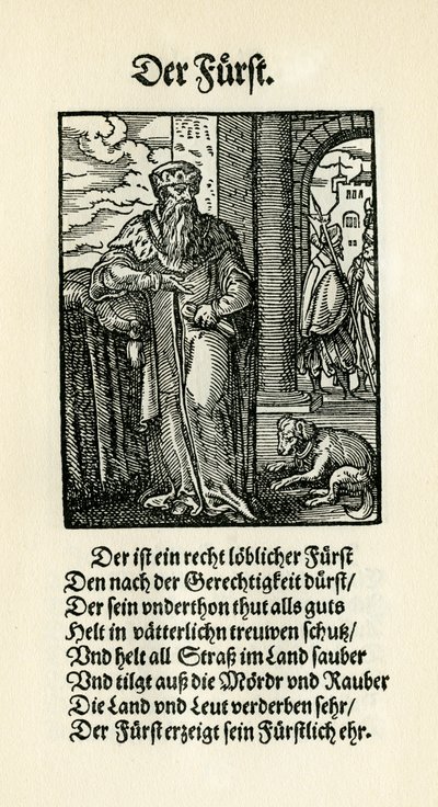 Egemen Prens / Furst by Jost Amman
