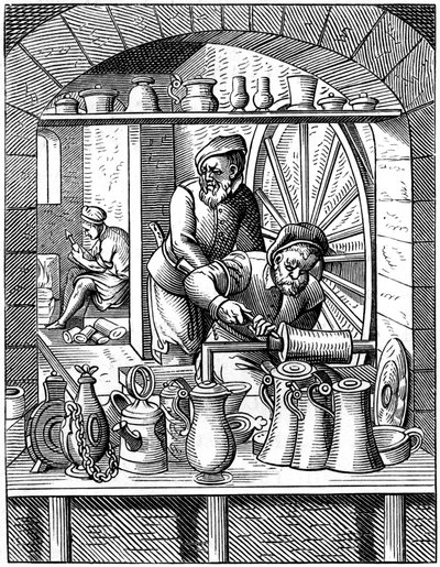 Tinman, 16. yüzyıl 1849. by Jost Amman