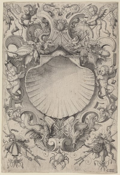 Suçlu by Jost Amman, after Wenzel Jamnitzer I