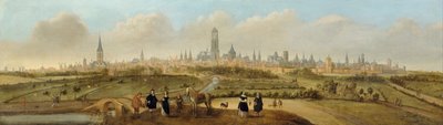 Utrecht şehrinin görünümü, c. 1650-1660 by Jost Cornelisz Droochsloot