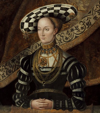 Almanca: Doppelbildnis Philipps des Großmütigen und seine Frau Christine, geborene Herzog von Sachsen Philipps des Großmütigen ve eşi Christine