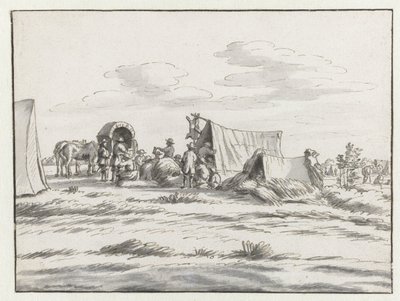 Leuven yakınlarındaki Willem III Ordusu