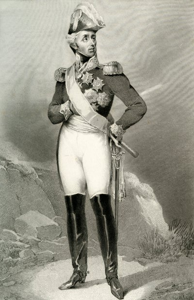 Louis Aloysius, Hohenlohe-Waldenburg-Bartenstein Prensi, 1804, 1839. by Joubert