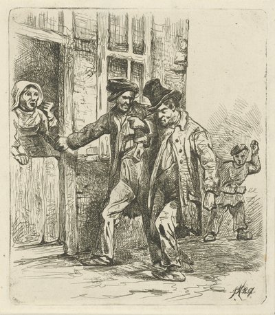 iki sarhoş by Jozef Hoevenaar