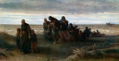 Boğulan Adam taşıyan balıkçılar, c1861, 1912. by Jozef Israëls