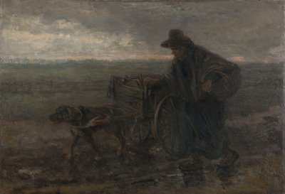 Köy Yolları ve Tarlalarında (orijinal başlık) by Jozef Israëls