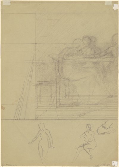 Şekil Çalışmaları [verso] by Jr. Enoch Wood Perry