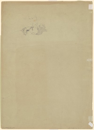Bir Çiftçinin Çalışması [verso] by Jr. Enoch Wood Perry