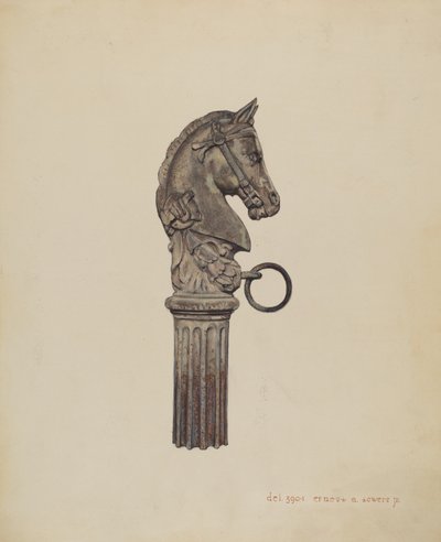 At Kafası Bağlama Direği by Jr. Ernest A. Towers