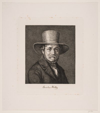 Christen Köbke by Jørgen Roed