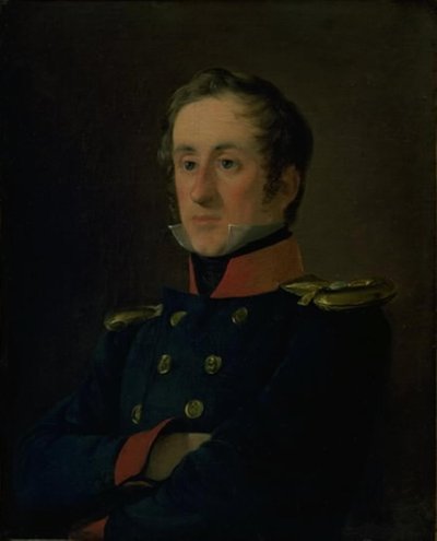 Deniz Ressamı Emil Wilhelm Normann, Deniz Subayı olarak Üniformasıyla by Jørgen Roed