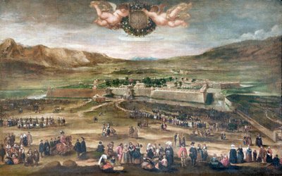Philip IV'ün 1646'dan sonra Pamplona'ya Girişi (tuval üzerine yağlı boya) by Juan Bautista Martinez Del Mazo