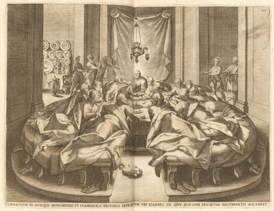 Hezekiel'deki İsa Cemiyeti'nden Jerome Pradi ve Vaftizci Yahya Villalpandi'nin çalışmaları by Juan Bautista Villalpando and Jerónimo de Prado